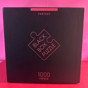 Black Puzzle Box 2022 Fantasy Edition 1000 piece jigsaw puzzle